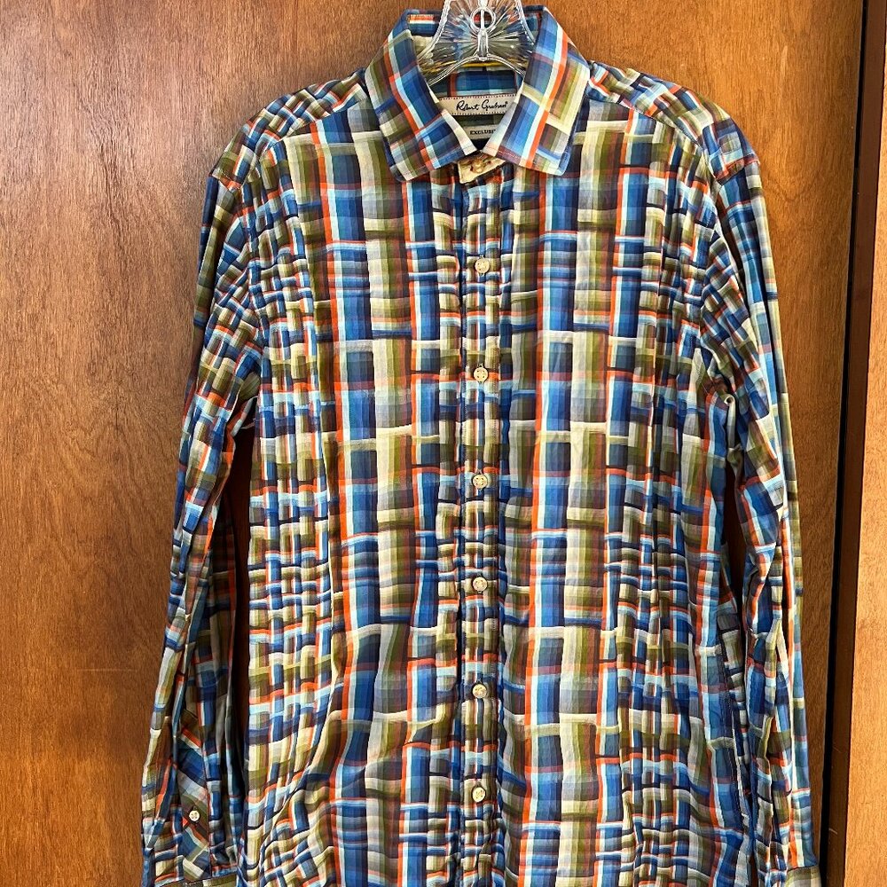 NWOT Robert Graham Button Down Long Sleeve